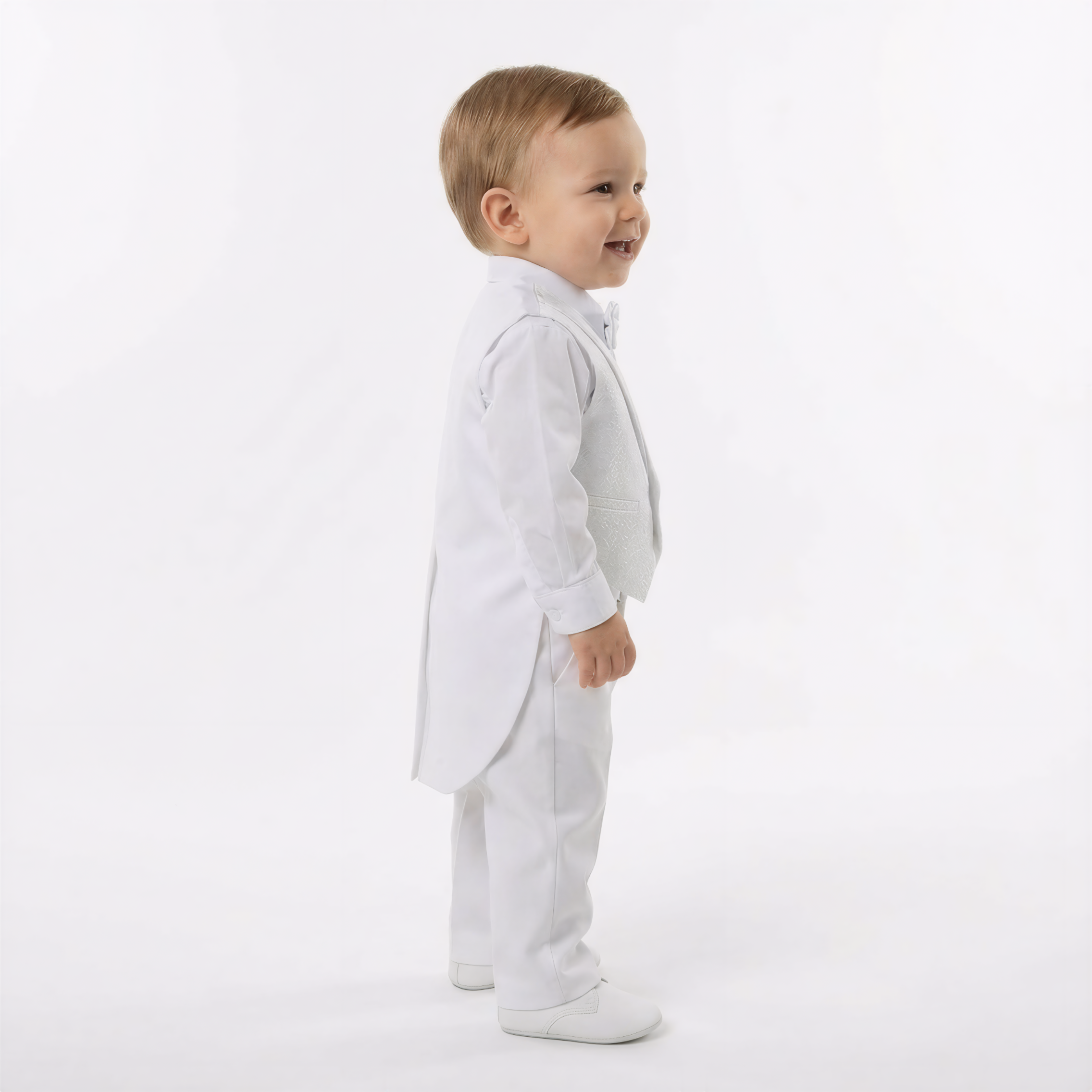 Archie's Penguin Tail Vest Set
